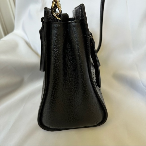 Kate Spade Black Perri Lane Romy Satchel with Removable Crossbody Strap - Picture 7 of 12